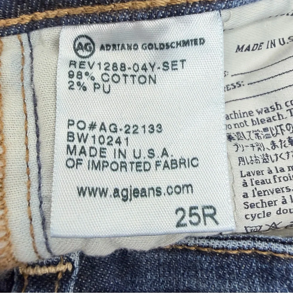 AG Adriano Goldschmied Women’s Size 25 Leggings Super Skinny Fit Stretch Jeans